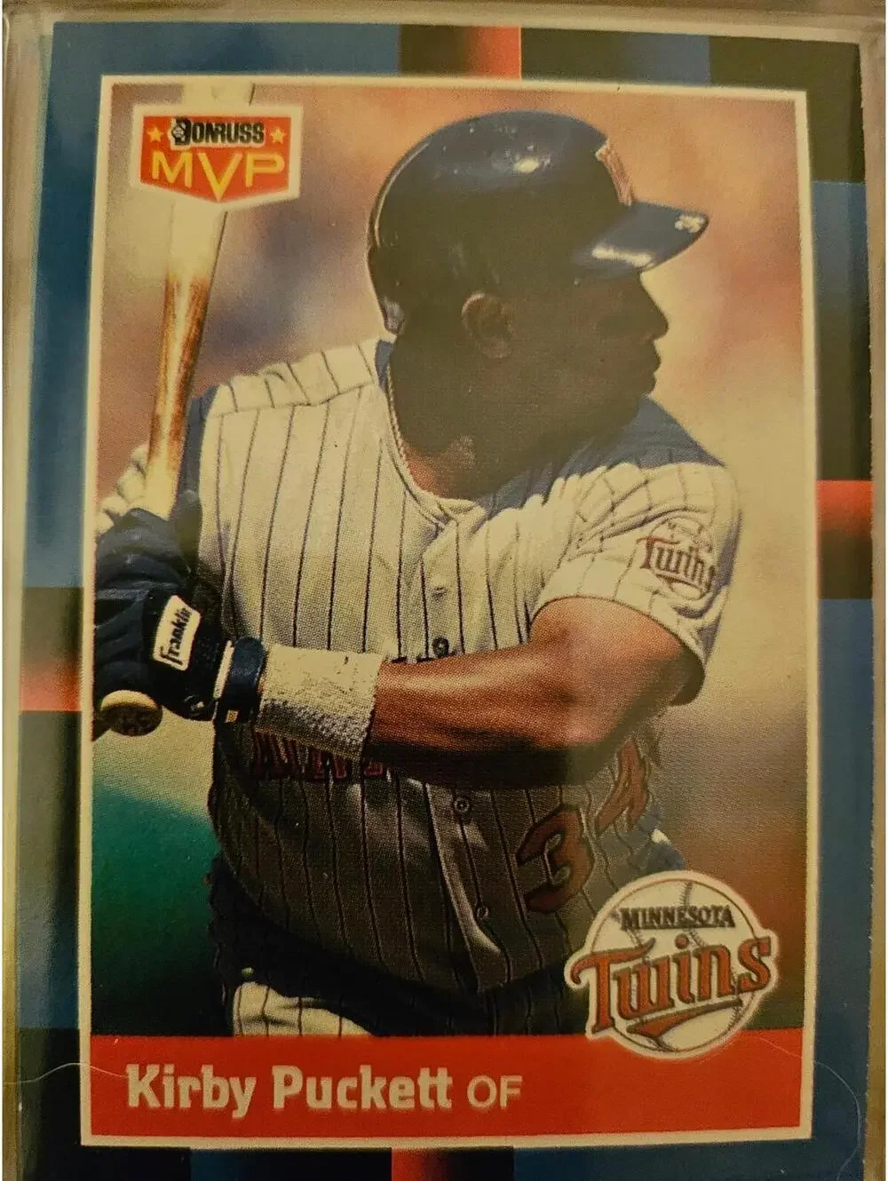 Kirby Puckett- 1988 Donruss MVP insert  #BC-15 - Twins - MLB